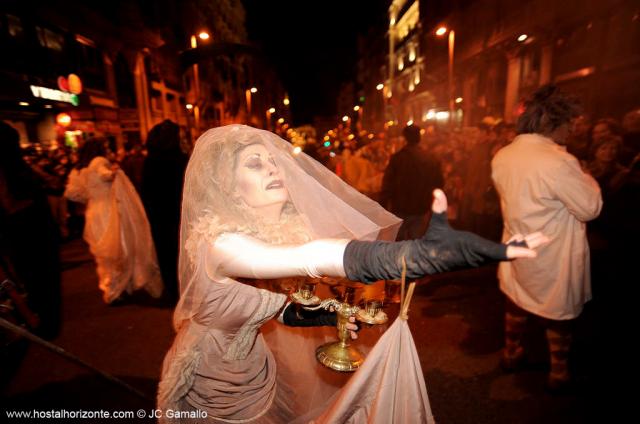 Carnaval de Madrid en Gran Via. Madrid Carnival 0077